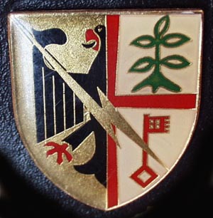 Coat of arms (crest) of the Signal Battalion 960, German Army