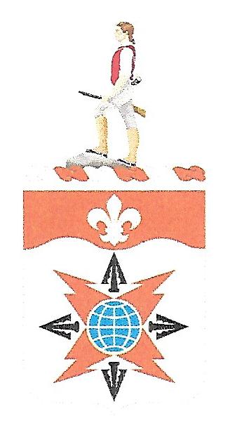 Coat of arms (crest) of 324th Signal Battalion, US Army