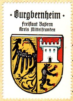 Wappen von Burgbernheim