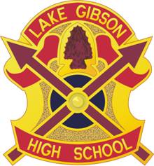 Arms of Lake Gibson High School Junior Reserve Officer Training Corps, US Army