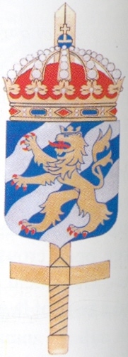 Coat of arms (crest) of the Southern Military District Staff, Sweden