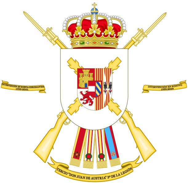 File:Tercio Don Juan de Austria 3rd of the Legion, Spanish Army.png