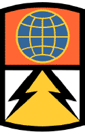 Coat of arms (crest) of 1108th Signal Brigade, US Army