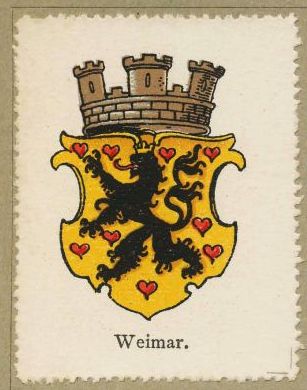 Wappen von Weimar/Coat of arms (crest) of Weimar