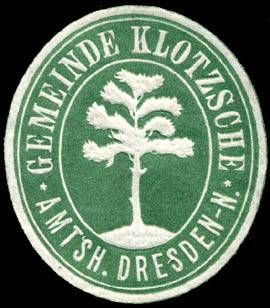 Wappen von Klotzsche / Arms of Klotzsche