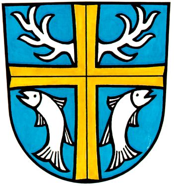 Wappen von Röthlein/Arms (crest) of Röthlein
