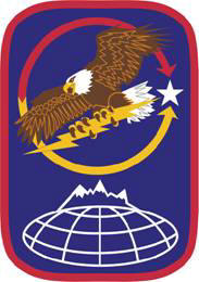 Coat of arms (crest) of 100th Missile Defense Brigade, US Army