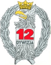 Coat of arms (crest) of the 12th Szczecińska Mechanized Division Bolesław Krzywousty, Polish Army