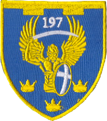 Coat of arms (crest) of 197th Territorial Defence Battalion, Ukraine