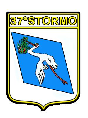 Coat of arms (crest) of the 37th Wing Cesare Toschi, Italian Air Force