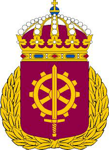 Coat of arms (crest) of the Defence Force Technical School, Sweden