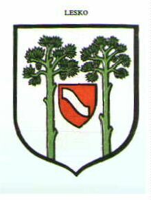 Coat of arms (crest) of Lesko