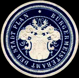 Seal of Planá (Tachov)