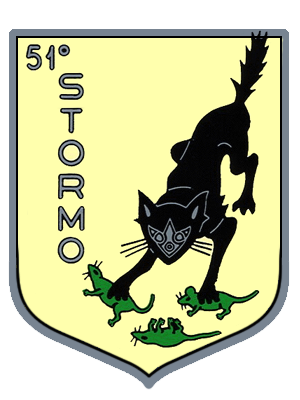 Coat of arms (crest) of the 51st Wing Ferruccio Serafini, Italian Air Force