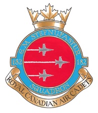 Coat of arms (crest) of the No 182 (G.M. Stefnufastur) Squadron, Royal Canadian Air Cadets