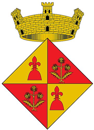 Escudo de La Pobla de Claramunt/Arms of La Pobla de Claramunt