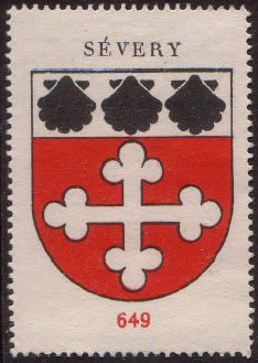 Wappen von/Blason de Sévery