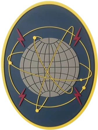 Coat of arms (crest) of the 45th Communications Squadron, US Space Force