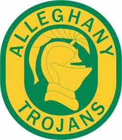 Coat of arms (crest) of Alleghany High School Junior Reserve Officer Training Corps, US Army