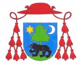 Arms (crest) of Sándor Rudnay Divékújfalusi