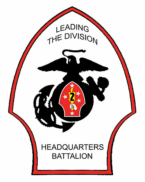 File:Headquarters Battalion 2nd Marine Division, USMC.jpg