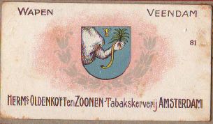 Wapen van Veendam/Coat of arms (crest) of Veendam