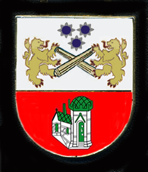 Coat of arms (crest) of the Field Artillery Battalion 525, German Army