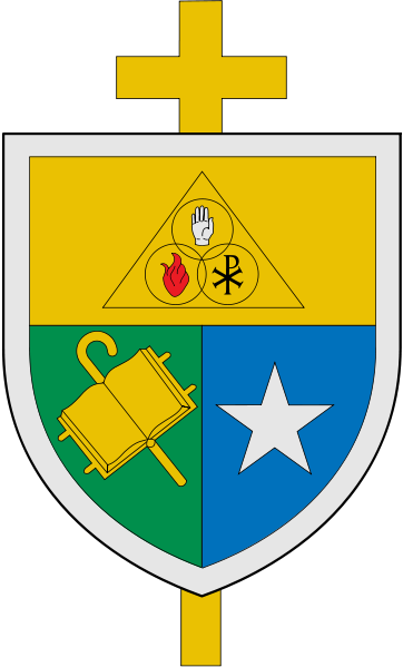 Arms (crest) of Diocese of Granada (Colombia)