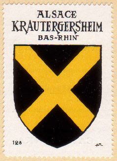 Blason de Krautergersheim/Coat of arms (crest) of {{PAGENAME