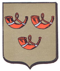 Wapen van Krombeke/Arms (crest) of Krombeke