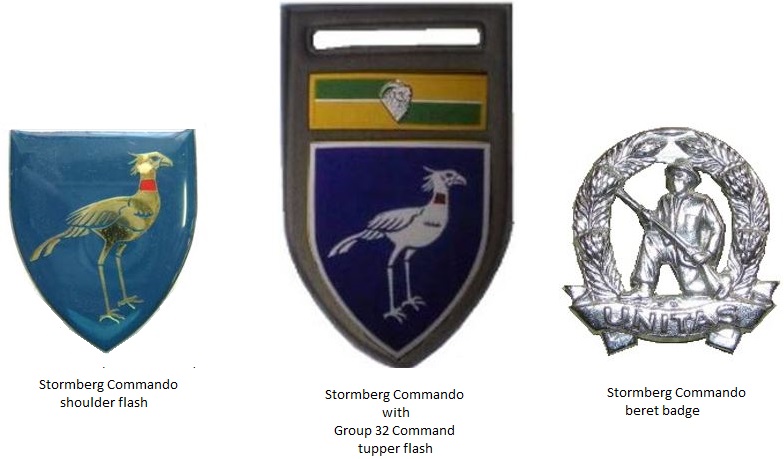 Coat of arms (crest) of the Stromberg Commando, South African Army