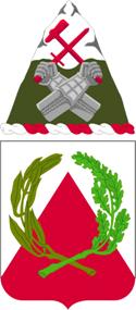 Coat of arms (crest) of 41st Engineer Battalion, US Army