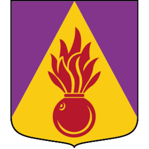 Coat of arms (crest) of the 912th Company, 91st Artillery Battalion, The Artillery Regiment, Swedish Army
