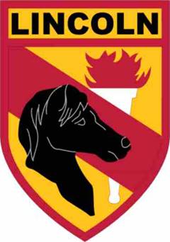Arms of Abraham Lincoln High School (San Fransisco) Junior Reserve Officer Training Corps, US Army