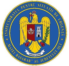 Coat of arms (crest) of Emergency Situations Inspectorate Matei Basarab of the County of Olt