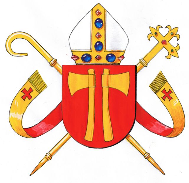 Arms (crest) of Diocese of Oslo (Catholic)