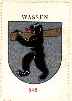 Wappen von/Blason de Wassen