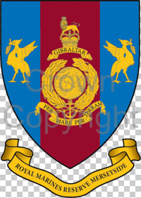 Coat of arms (crest) of Royal Marines Reserve Merseyside