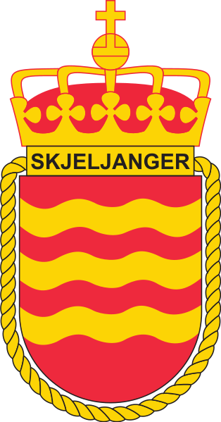 Coat of arms (crest) of the Skjeljanger Fort, Norwegian Navy