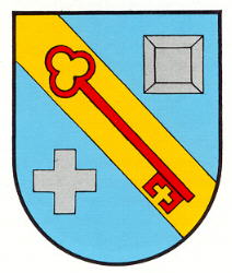 Wappen von Steinfeld (Südliche Weinstrasse) / Arms of Steinfeld (Südliche Weinstrasse)
