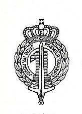 Coat of arms (crest) of the 1st Line Infantry Regiment, Belgian Army