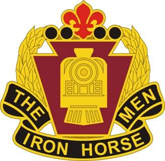 Coat of arms (crest) of the 703rd Transportation Group, US Army