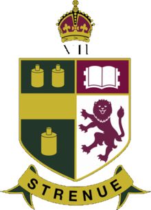 Arms (crest) of King Edward VII School