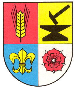 Wappen von Gröditz/Arms (crest) of Gröditz