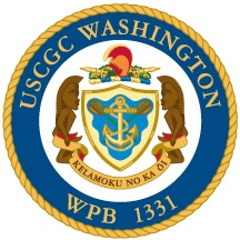 Coat of arms (crest) of the USCGC Washington (WPB-1331)