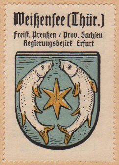 Wappen von Weissensee/Coat of arms (crest) of Weissensee