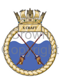Coat of arms (crest) of the X Craft (Type Badge), Royal Navy