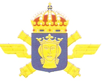 Coat of arms (crest) of 3rd Air Defence Regiment Roslagen Air Defence Regiment, Swedish Army