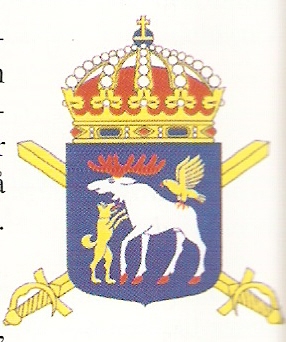 Arms of 4th Cavalry Regiment Norrland Dragoons, Swedish Army
