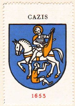 Wappen von/Blason de Cazis